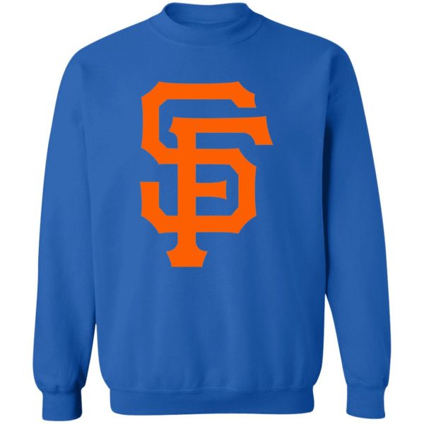 San Francisco Giants Baseball  Unisex Sizing Blend Material Crewneck Pullover Sweatshirt - Image 9