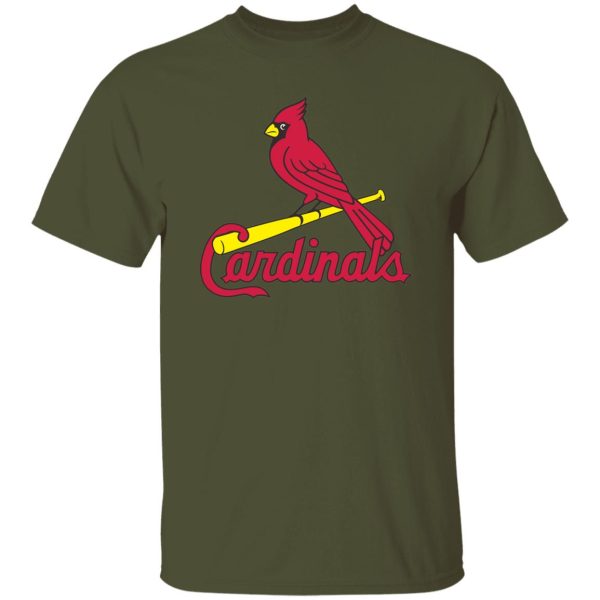 St. Louis Cardinals Baseball  Unisex Cotton. T-Shirt - Image 2