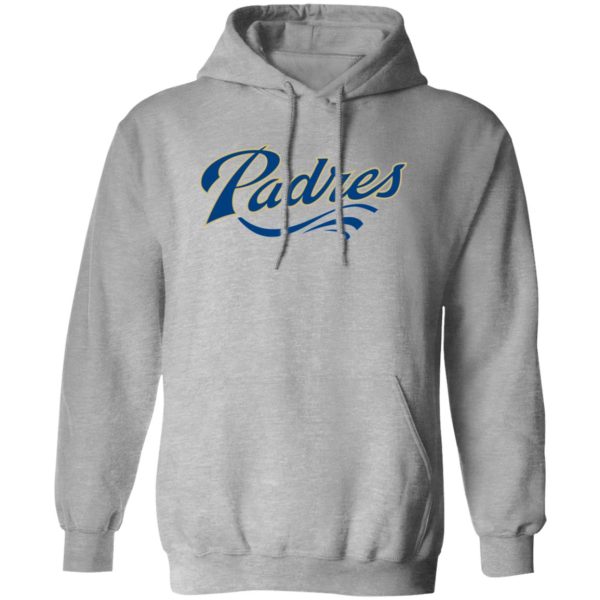 San Diego Padres Baseball  Unisex Sizing Blend Material Pullover Hoodie - Image 2