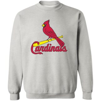 St. Louis Cardinals Baseball Unisex Sizing Blend Material Crewneck Pullover Sweatshirt