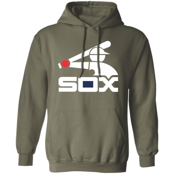 Chicago White Sox Baseball  Unisex Sizing Blend Material Pullover Hoodie - Image 4