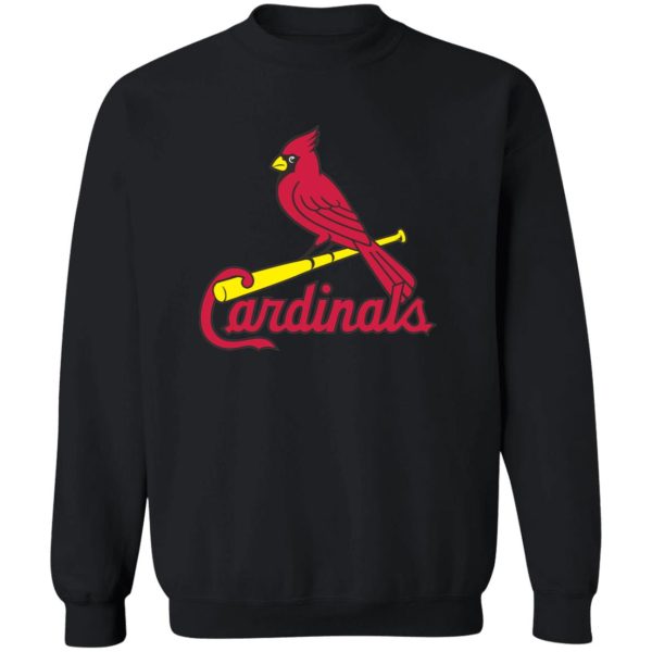 St. Louis Cardinals Baseball  Unisex Sizing Blend Material Crewneck Pullover Sweatshirt - Image 4