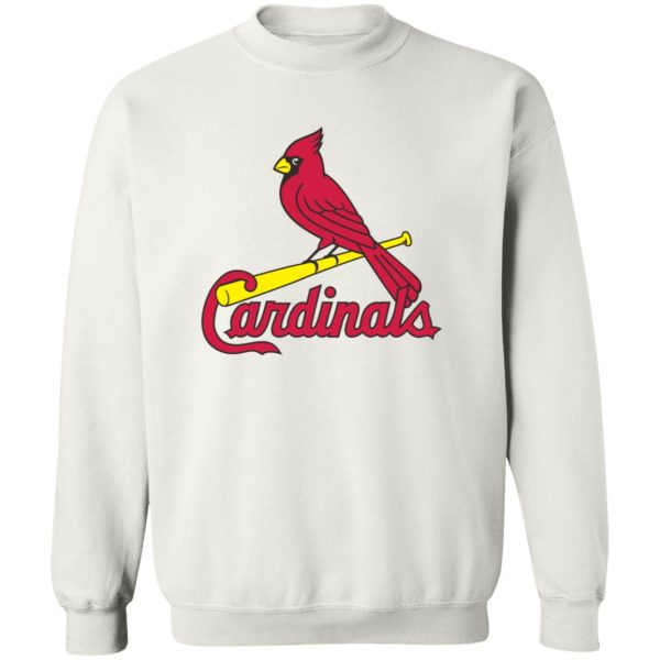 St. Louis Cardinals Baseball  Unisex Sizing Blend Material Crewneck Pullover Sweatshirt - Image 3