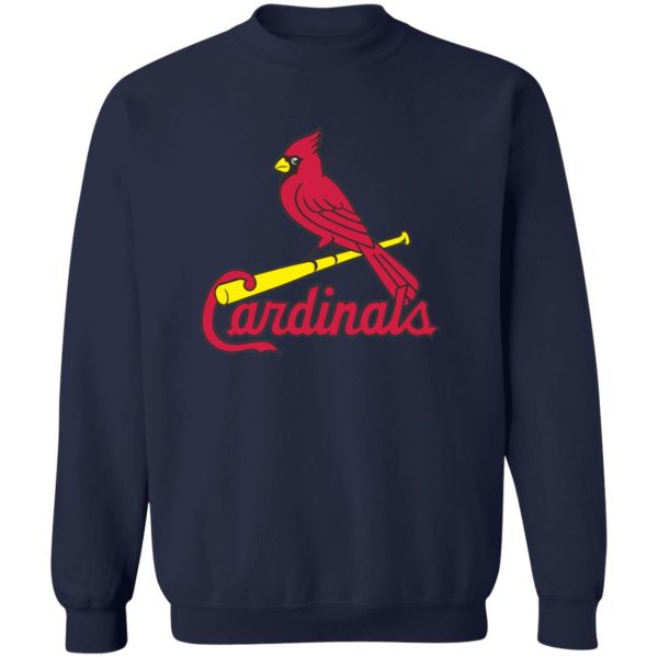 St. Louis Cardinals Baseball  Unisex Sizing Blend Material Crewneck Pullover Sweatshirt - Image 6