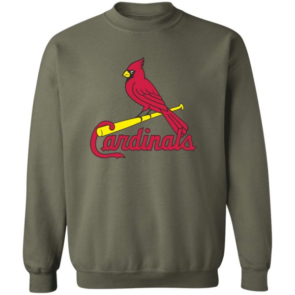 St. Louis Cardinals Baseball  Unisex Sizing Blend Material Crewneck Pullover Sweatshirt - Image 7