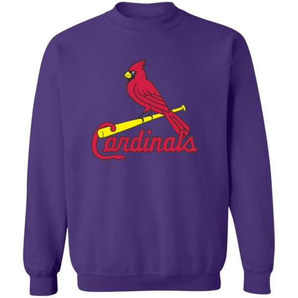 St. Louis Cardinals Baseball  Unisex Sizing Blend Material Crewneck Pullover Sweatshirt - Image 11