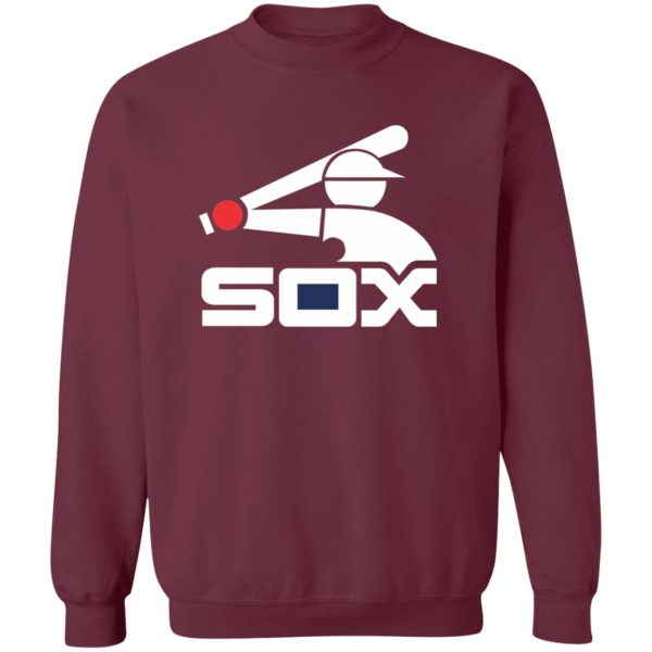 Chicago White Sox Baseball  Unisex Sizing Blend Material Crewneck Pullover Sweatshirt - Image 2