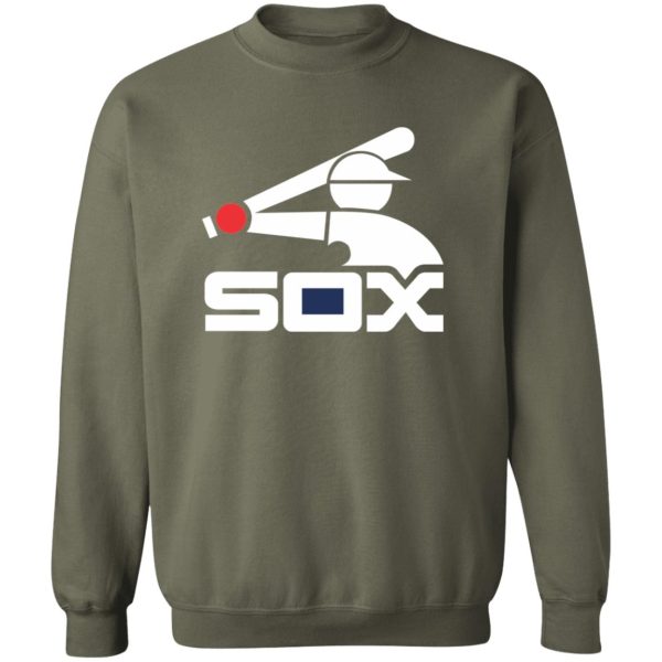 Chicago White Sox Baseball  Unisex Sizing Blend Material Crewneck Pullover Sweatshirt - Image 6