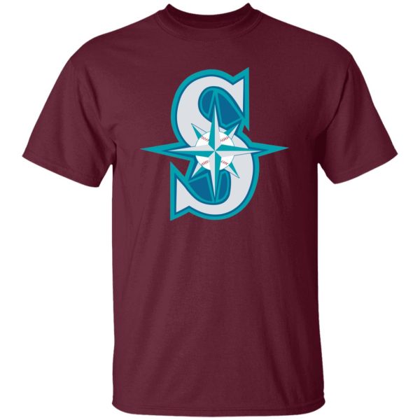 Seattle Mariners Baseball  Unisex Cotton. T-Shirt - Image 2