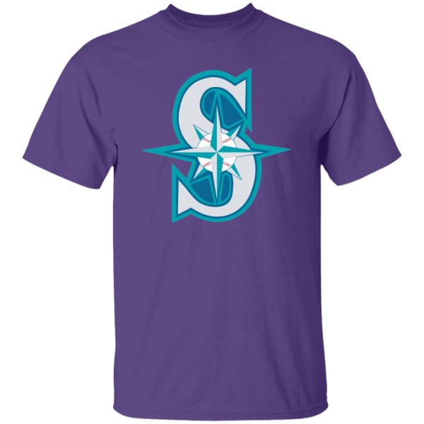 Seattle Mariners Baseball  Unisex Cotton. T-Shirt - Image 4