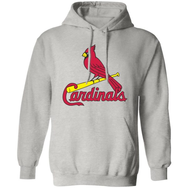 St. Louis Cardinals Baseball  Unisex Sizing Blend Material Pullover Hoodie