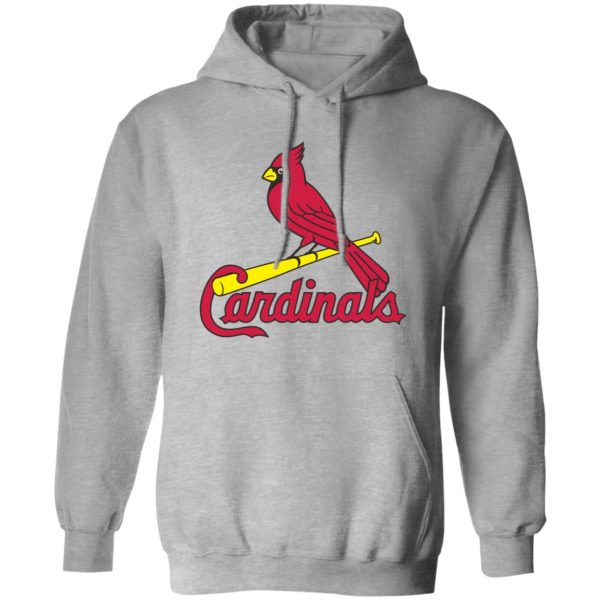 St. Louis Cardinals Baseball  Unisex Sizing Blend Material Pullover Hoodie - Image 2