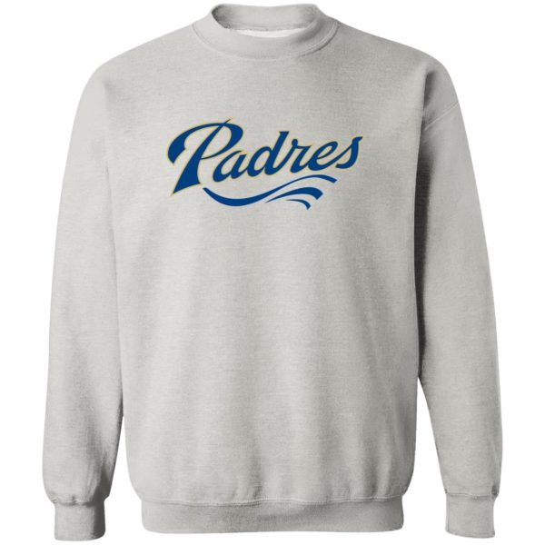 San Diego Padres Baseball  Unisex Sizing Blend Material Crewneck Pullover Sweatshirt - Image 2