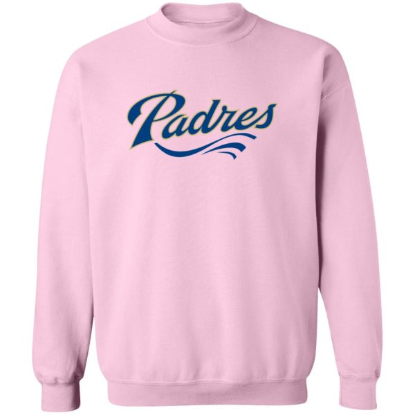 San Diego Padres Baseball  Unisex Sizing Blend Material Crewneck Pullover Sweatshirt - Image 6