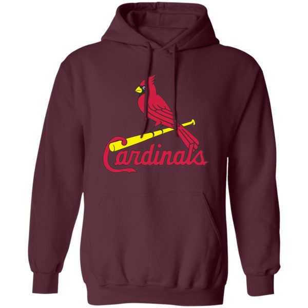 St. Louis Cardinals Baseball  Unisex Sizing Blend Material Pullover Hoodie - Image 8