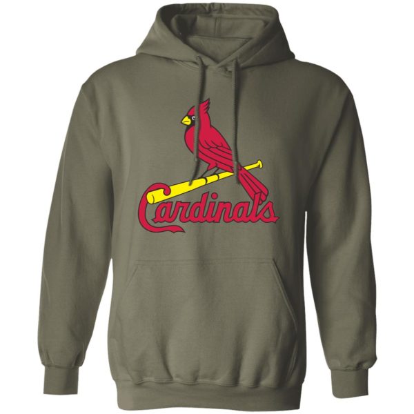 St. Louis Cardinals Baseball  Unisex Sizing Blend Material Pullover Hoodie - Image 9