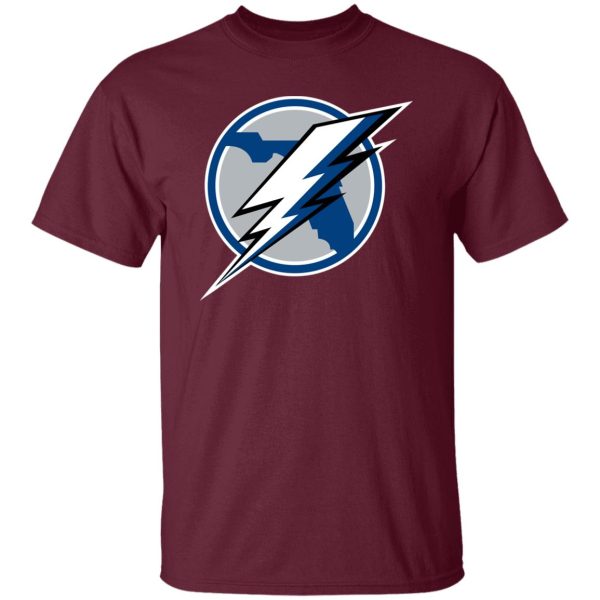 Tampa Bay Lightning Ice hockey  Unisex Cotton. T-Shirt - Image 6