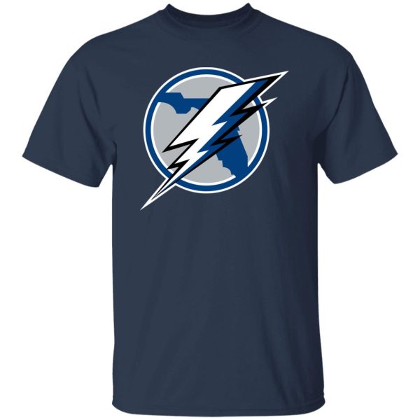 Tampa Bay Lightning Ice hockey  Unisex Cotton. T-Shirt - Image 7