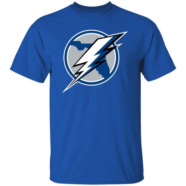 Tampa Bay Lightning Ice hockey  Unisex Cotton. T-Shirt - Image 10