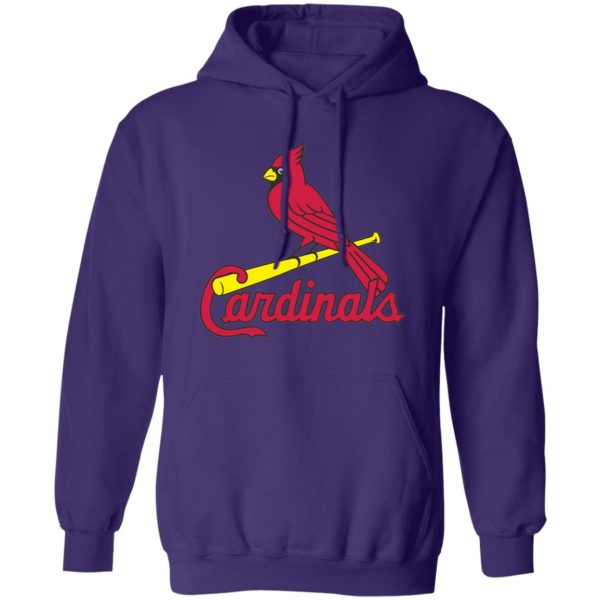 St. Louis Cardinals Baseball  Unisex Sizing Blend Material Pullover Hoodie - Image 11