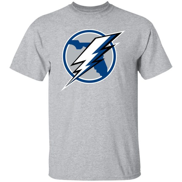 Tampa Bay Lightning Ice hockey  Unisex Cotton. T-Shirt - Image 11