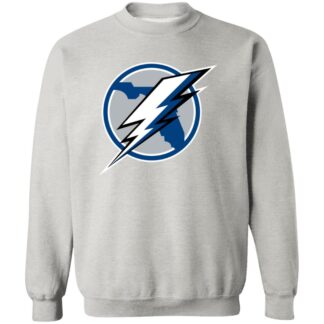 Tampa Bay Lightning Ice hockey  Unisex Sizing Blend Material Crewneck Pullover Sweatshirt