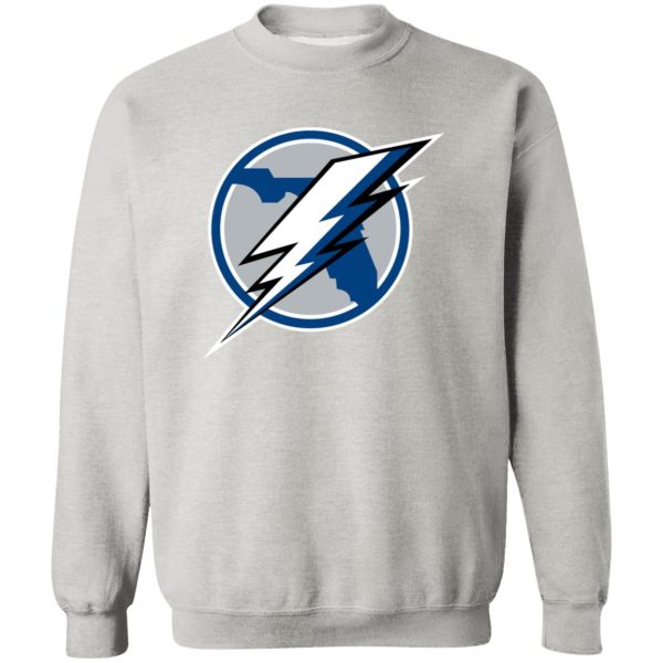 Tampa Bay Lightning Ice hockey  Unisex Sizing Blend Material Crewneck Pullover Sweatshirt