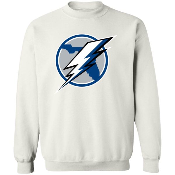 Tampa Bay Lightning Ice hockey  Unisex Sizing Blend Material Crewneck Pullover Sweatshirt - Image 3