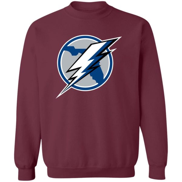 Tampa Bay Lightning Ice hockey  Unisex Sizing Blend Material Crewneck Pullover Sweatshirt - Image 5