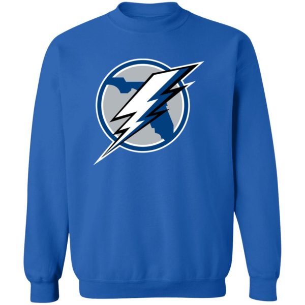 Tampa Bay Lightning Ice hockey  Unisex Sizing Blend Material Crewneck Pullover Sweatshirt - Image 9