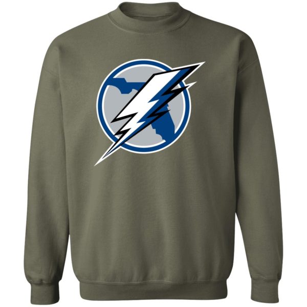 Tampa Bay Lightning Ice hockey  Unisex Sizing Blend Material Crewneck Pullover Sweatshirt - Image 7