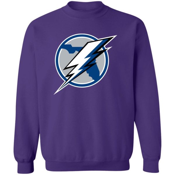 Tampa Bay Lightning Ice hockey  Unisex Sizing Blend Material Crewneck Pullover Sweatshirt - Image 11