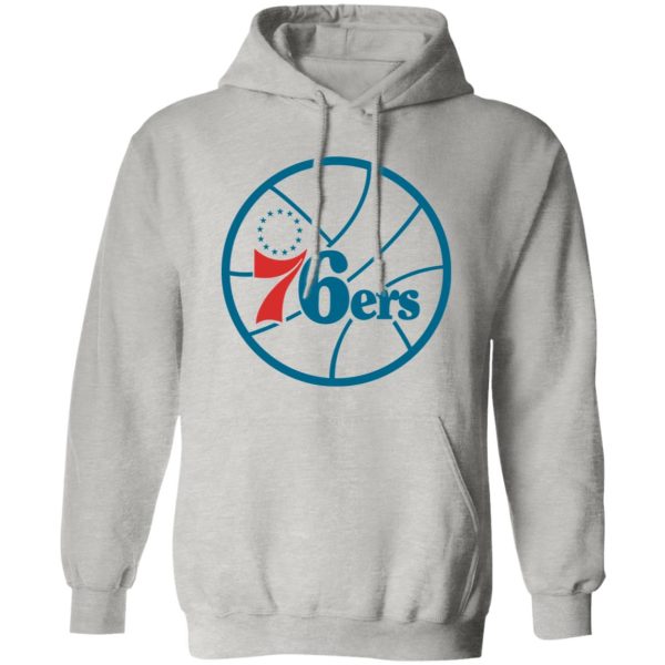 Philadelphia 76ers Basketball  Unisex Sizing Blend Material Pullover Hoodie