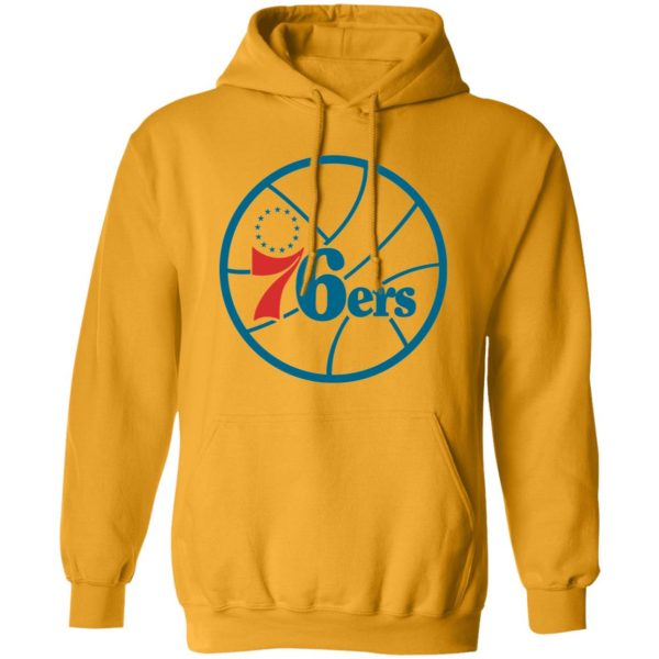 Philadelphia 76ers Basketball  Unisex Sizing Blend Material Pullover Hoodie - Image 4