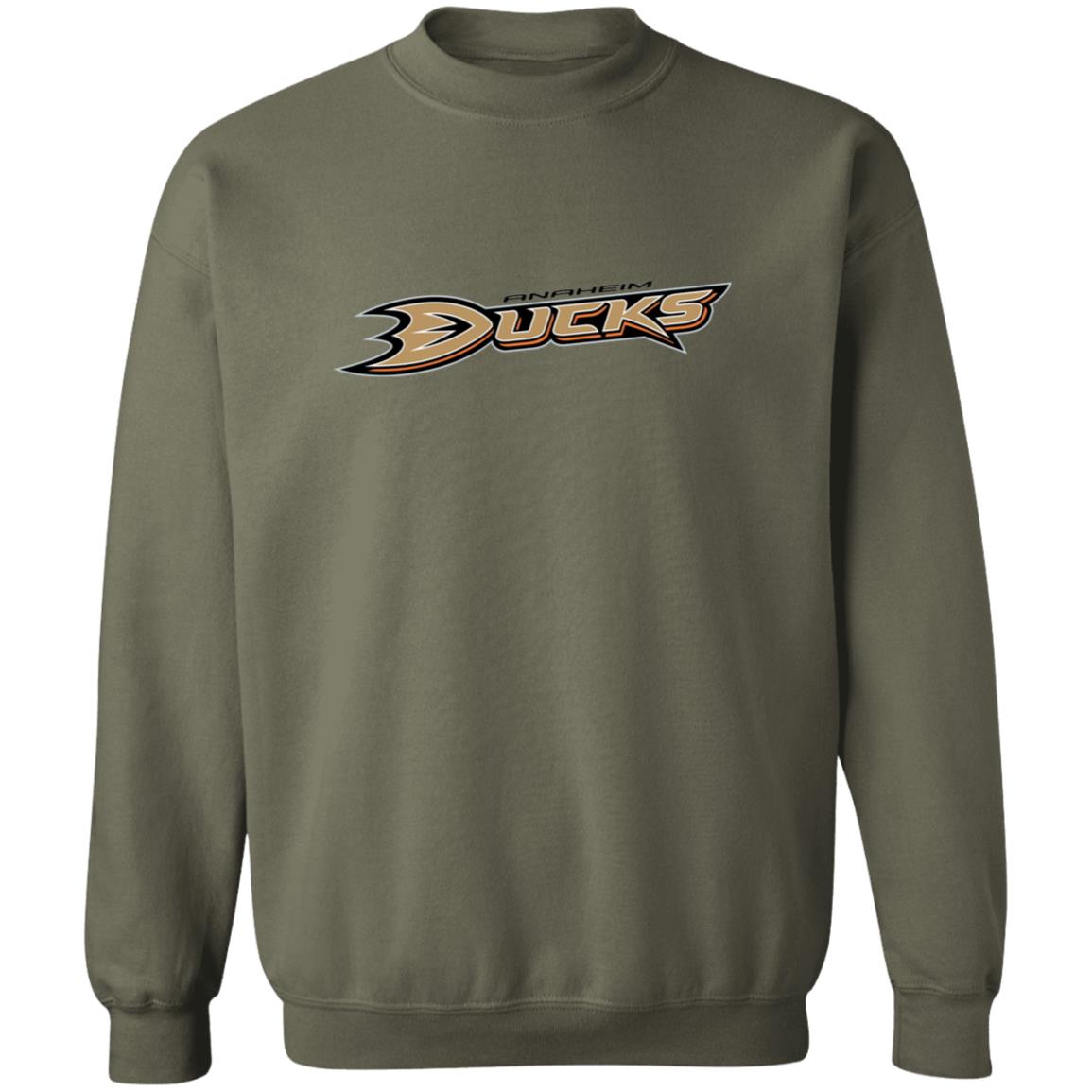 Anaheim Ducks Ice hockey Unisex Sizing Blend Material Crewneck Pullover Sweatshirt - Image 7