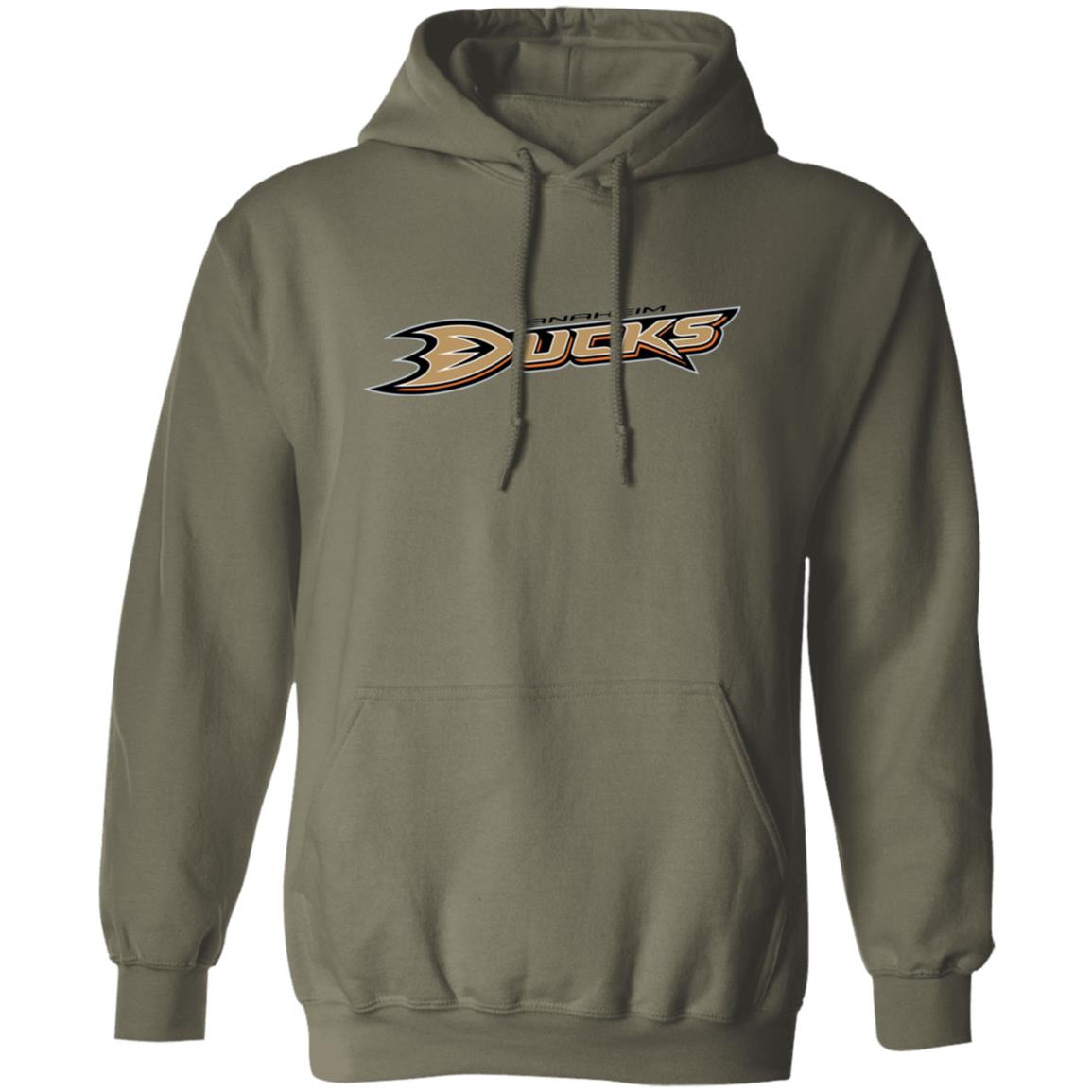 Anaheim Ducks Ice hockey Unisex Sizing Blend Material Pullover Hoodie - Image 9