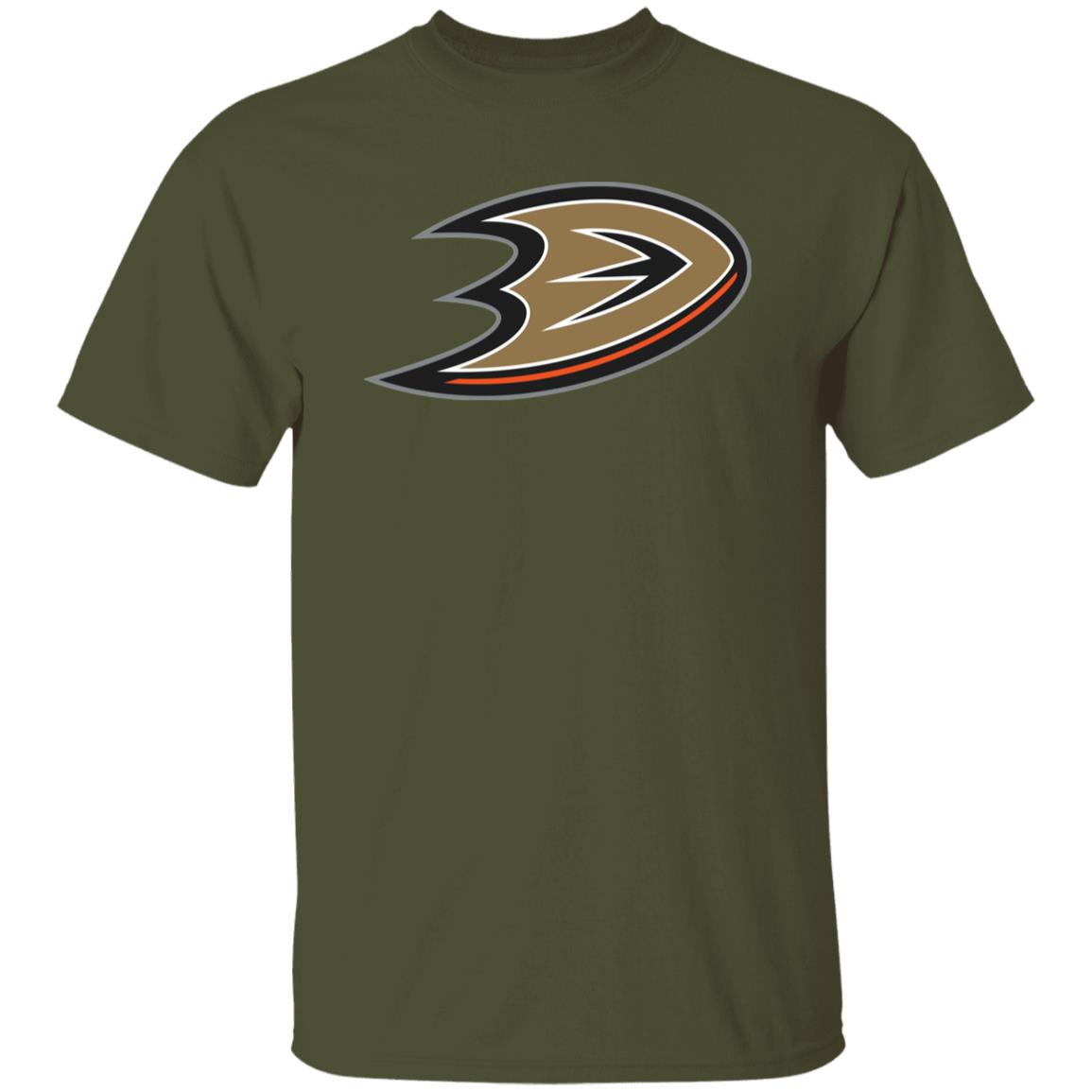 Anaheim Ducks Ice hockey Unisex Cotton. T-Shirt - Image 2