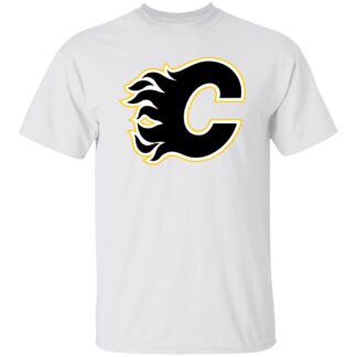Calgary Flames Ice hockey Unisex Cotton. T-Shirt