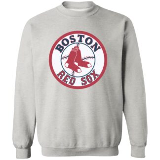 Boston Red Sox Baseball  Unisex Sizing Blend Material Crewneck Pullover Sweatshirt