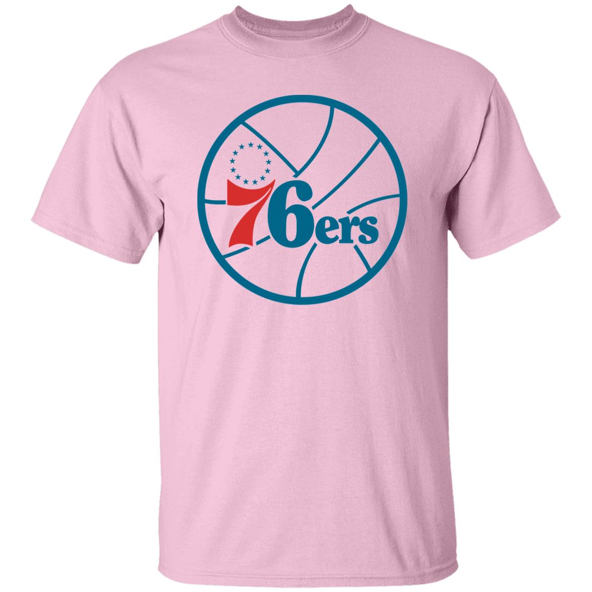 Philadelphia 76ers Basketball Unisex Cotton. T-Shirt - Image 3