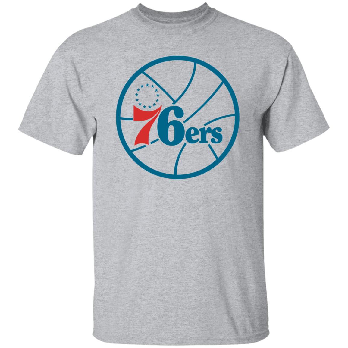 Philadelphia 76ers Basketball Unisex Cotton. T-Shirt - Image 5