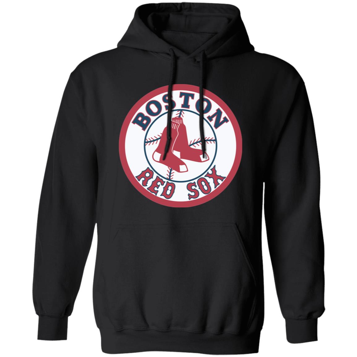 Boston Red Sox Baseball Unisex Sizing Blend Material Pullover Hoodie - Image 4