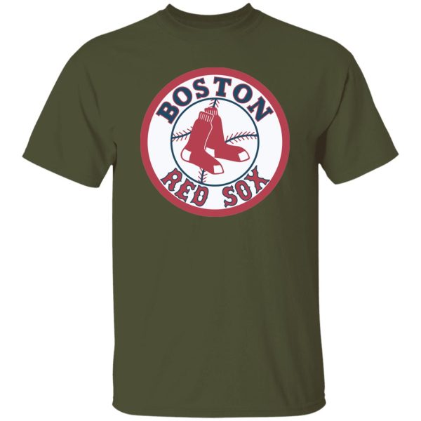 Boston Red Sox Baseball  Unisex Cotton. T-Shirt - Image 2