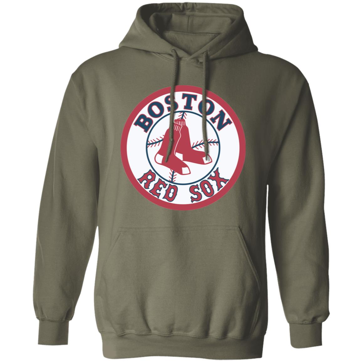 Boston Red Sox Baseball Unisex Sizing Blend Material Pullover Hoodie - Image 9