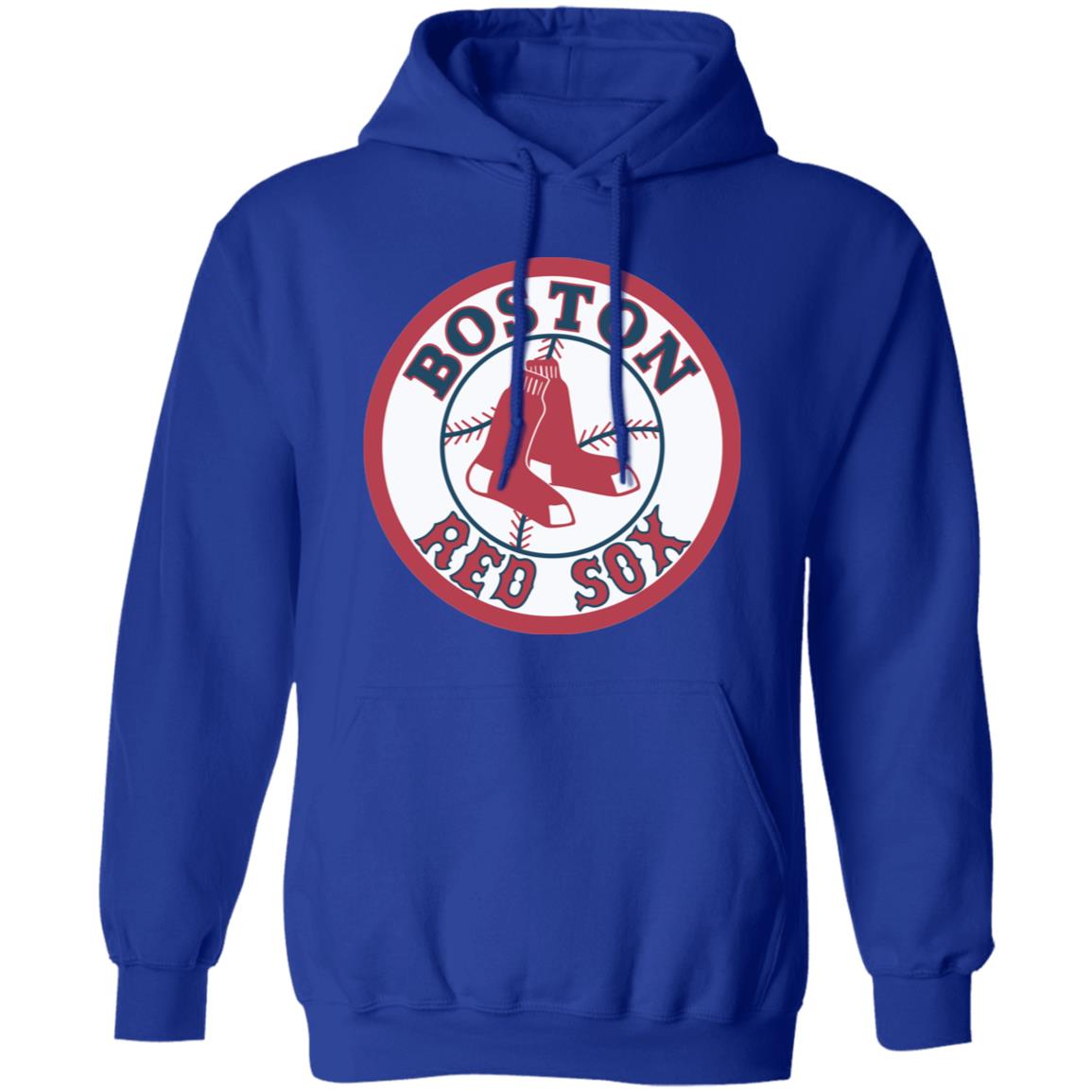 Boston Red Sox Baseball Unisex Sizing Blend Material Pullover Hoodie - Image 12