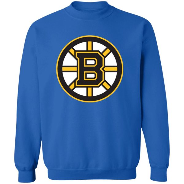 Boston Bruins Ice hockey  Unisex Sizing Blend Material Crewneck Pullover Sweatshirt - Image 9