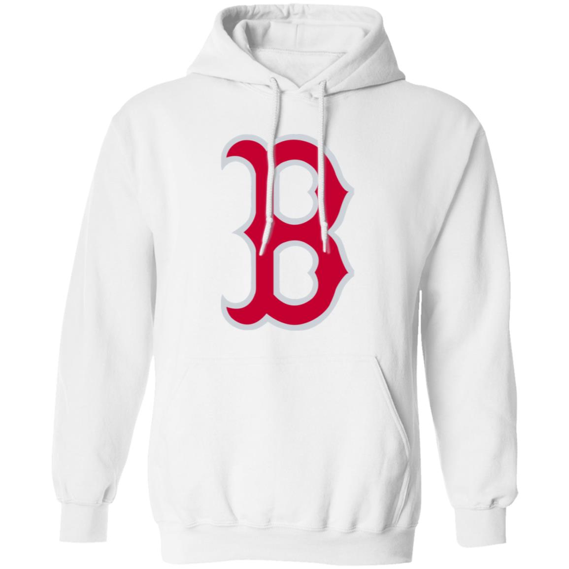 Boston Red Sox Baseball Unisex Sizing Blend Material Pullover Hoodie - Image 3