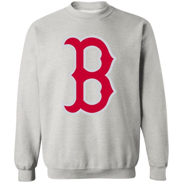 Boston Red Sox Baseball  Unisex Sizing Blend Material Crewneck Pullover Sweatshirt