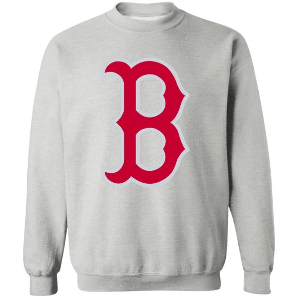 Boston Red Sox Baseball  Unisex Sizing Blend Material Crewneck Pullover Sweatshirt - Image 2