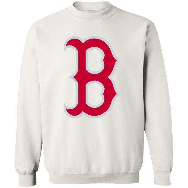 Boston Red Sox Baseball  Unisex Sizing Blend Material Crewneck Pullover Sweatshirt - Image 3